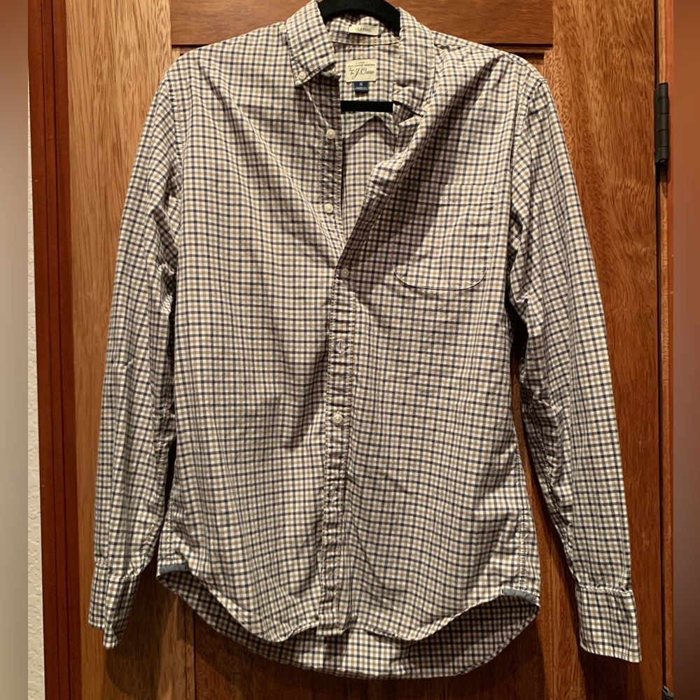 J. Crew men’s classic button down shirt